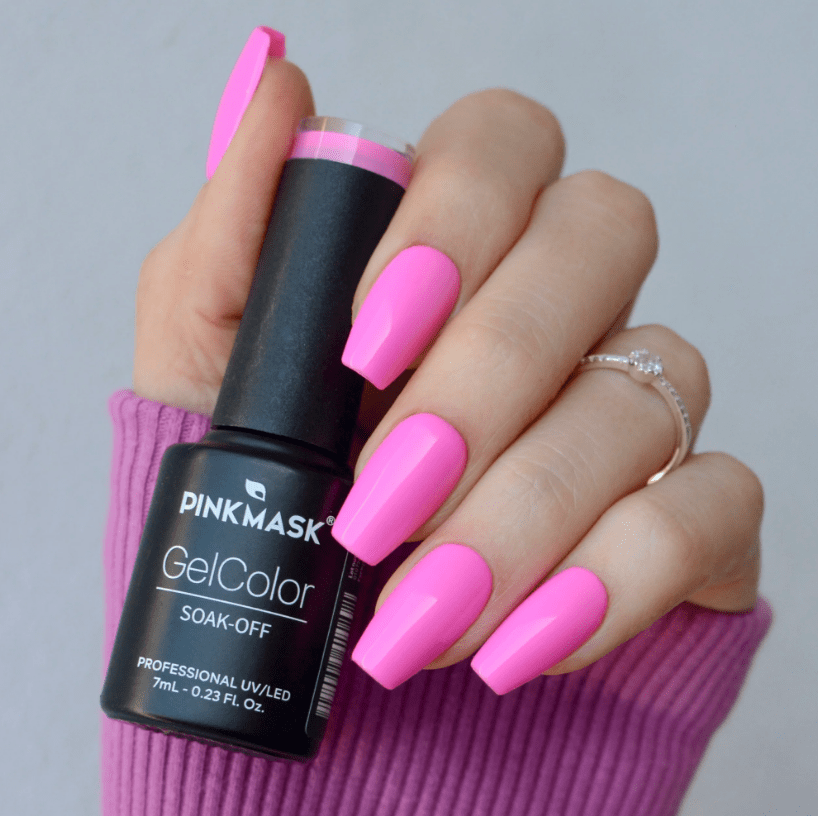 Bubble Gum Esmalte permanente Pink Mask 7ml2