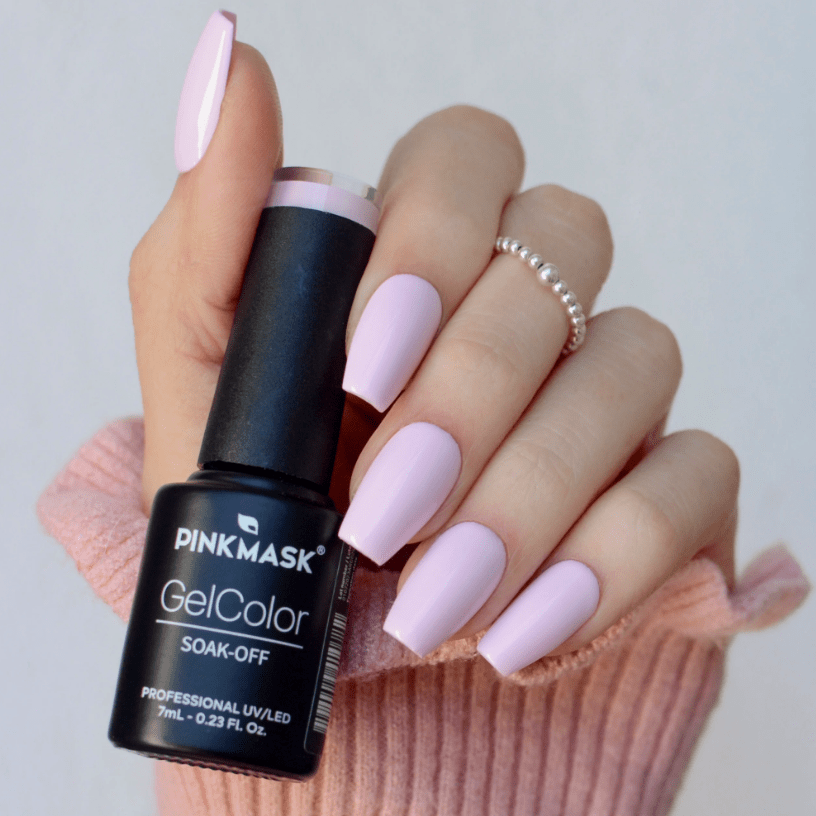 Pale Pink Esmalte permanente Pink Mask 7ml2