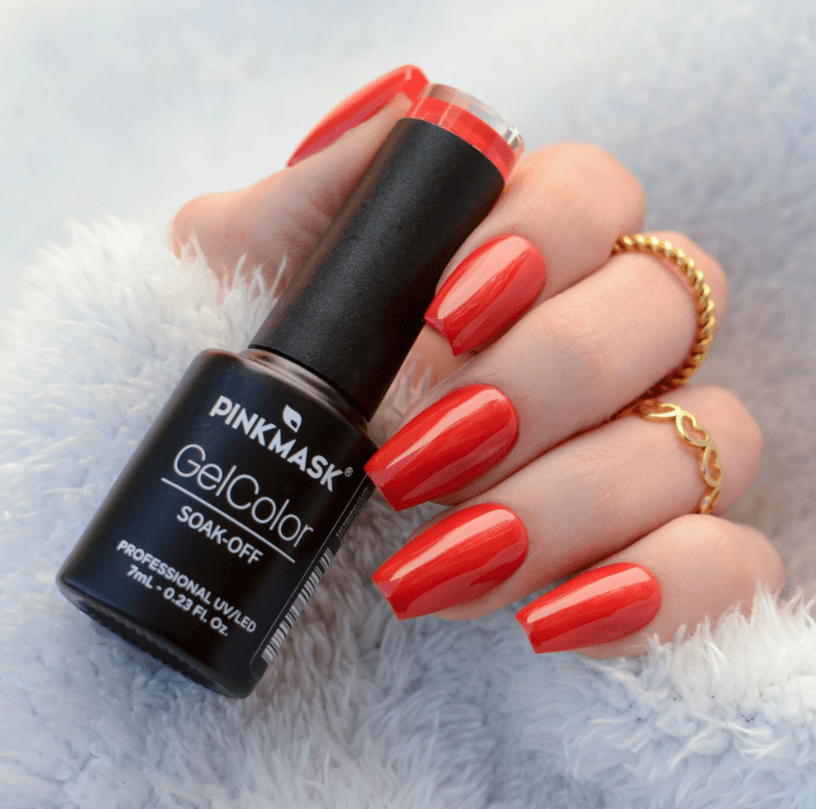 Ravishing Red Esmalte permanente Pink Mask 7ml2