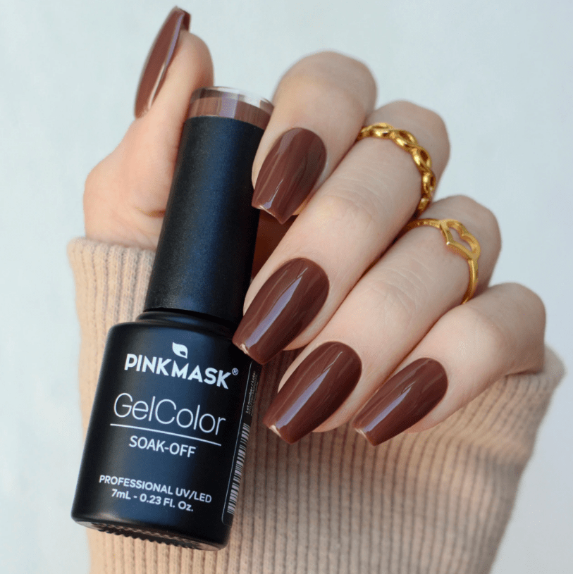 Red Brown Esmalte permanente Pink Mask 7ml2