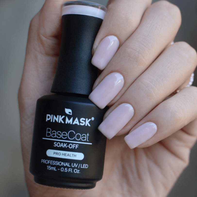 Rubber Base Coat - Light Pink PINK MASK 0122