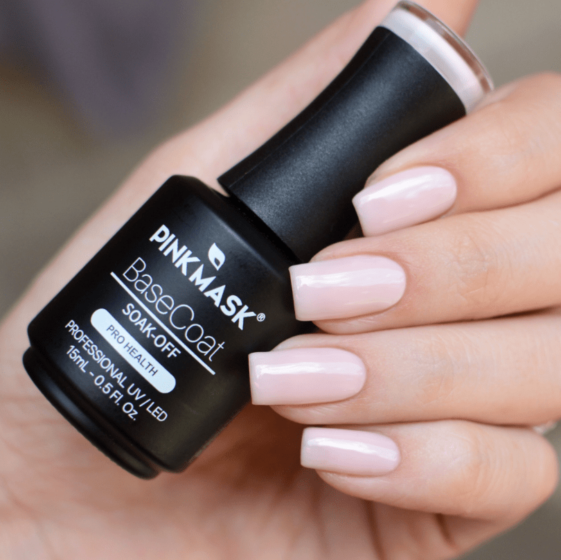 Rubber Base Coat - Milky PINK MASK 0102