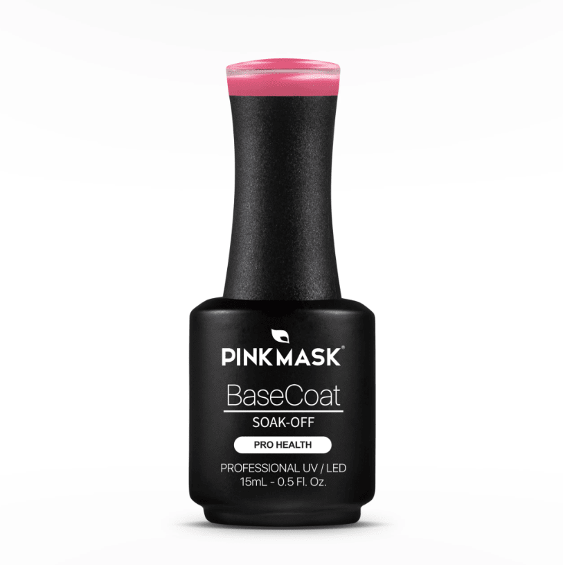 Rubber Base Coat - Rose Vie PINK MASK4