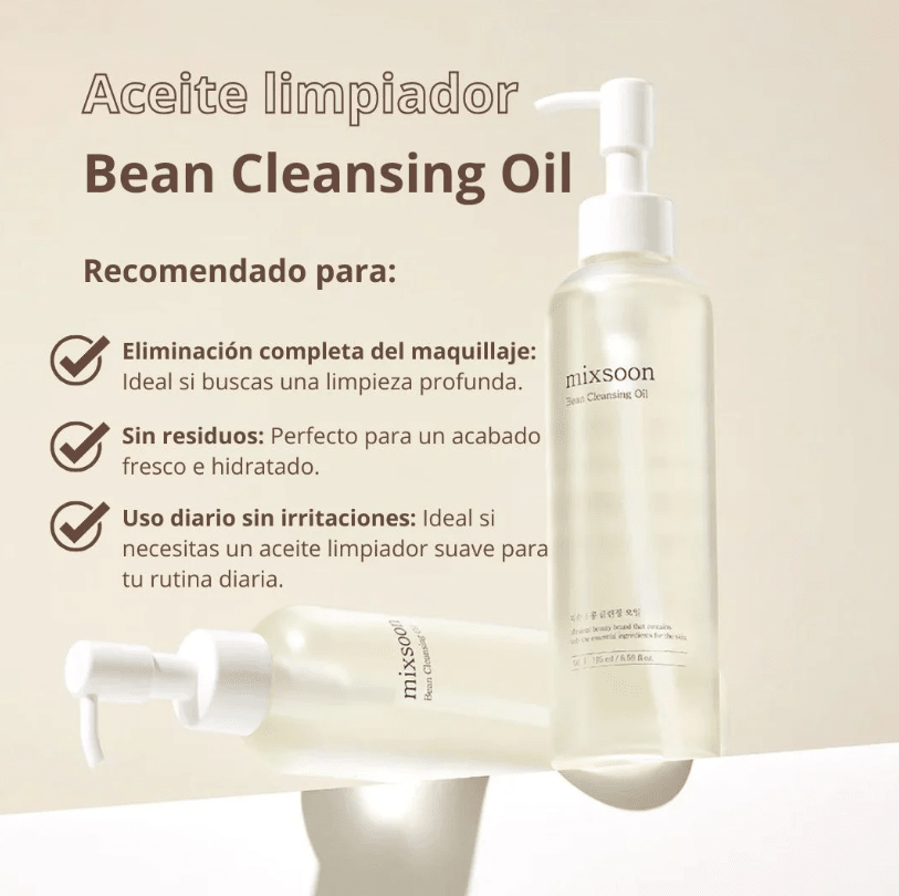 Mixsoon Limpiador “Bean Cleansing Oil” – 195ml4