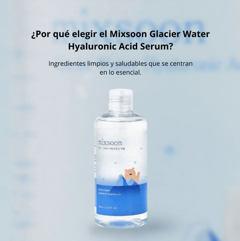 Mixsoon Serum “Glacier Water Hyaluronic Acid Serum” 100ml5