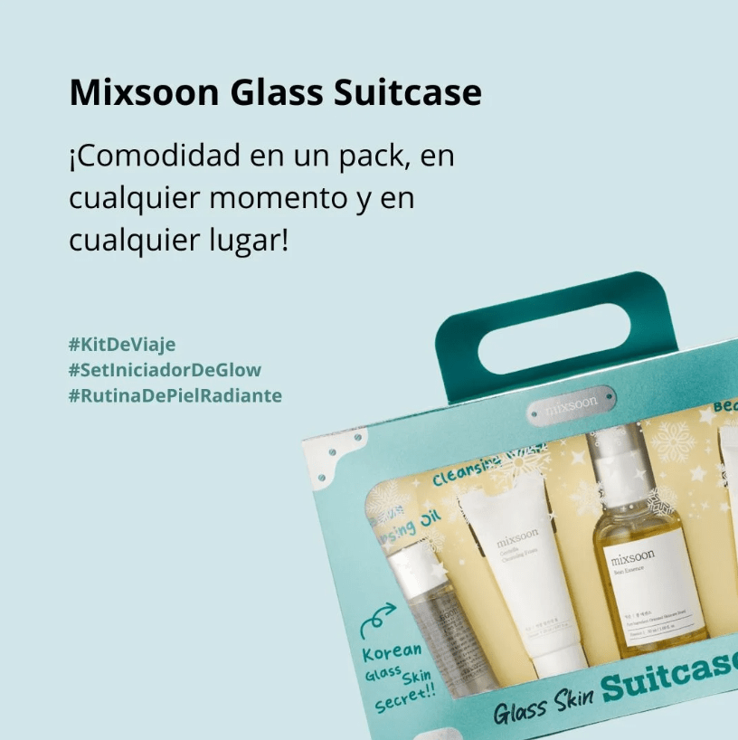 Mixsoon Set “Glass Skin Suitcase”4