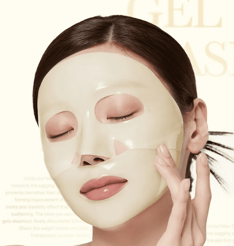 MEDICUBE Kojic Acid Turmeric Gel Mask – Mascarilla Gel Despigmentante- 1 pieza7