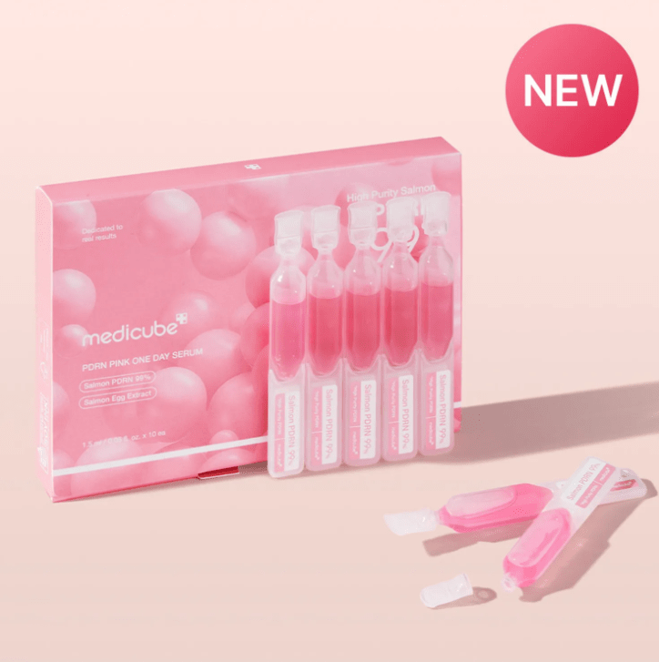 MEDICUBE PDRN Pink One Day Serum – Ampollas Reafirmante – 10 piezas 0