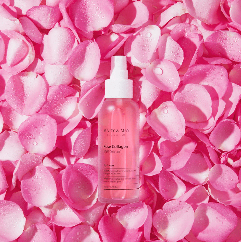 Rose Collagen Mist Serum – Bruma Hidratante con Colágeno y Agua de Rosa 100ml3