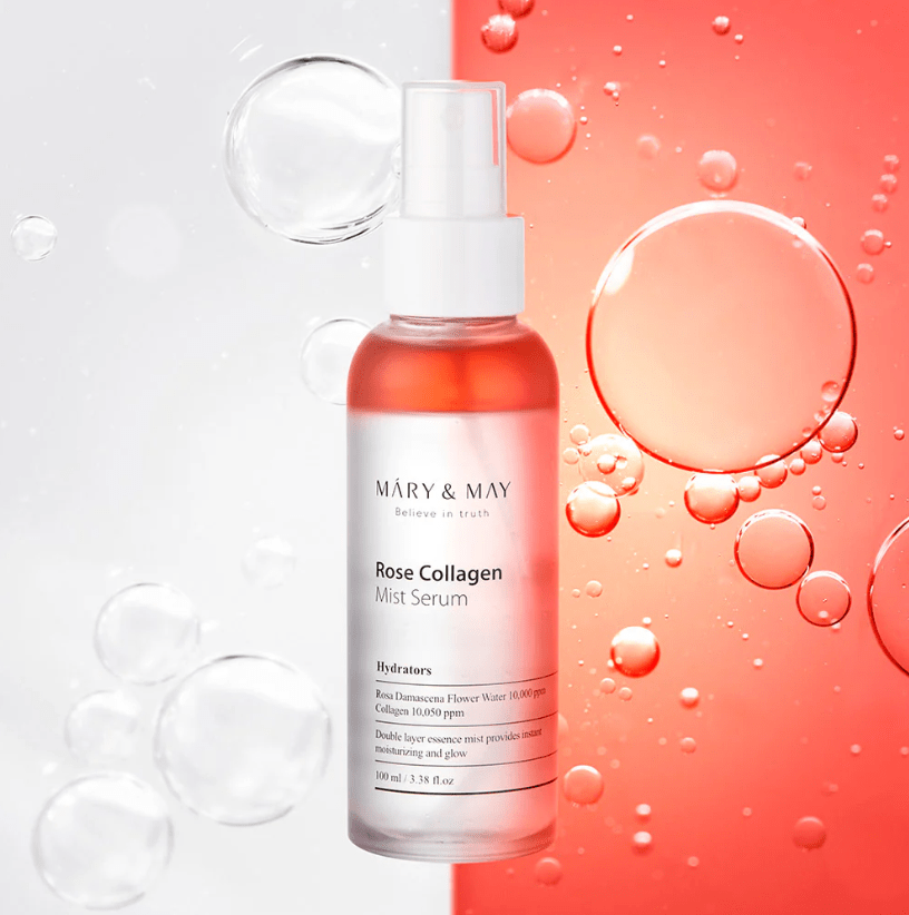 Rose Collagen Mist Serum – Bruma Hidratante con Colágeno y Agua de Rosa 100ml4