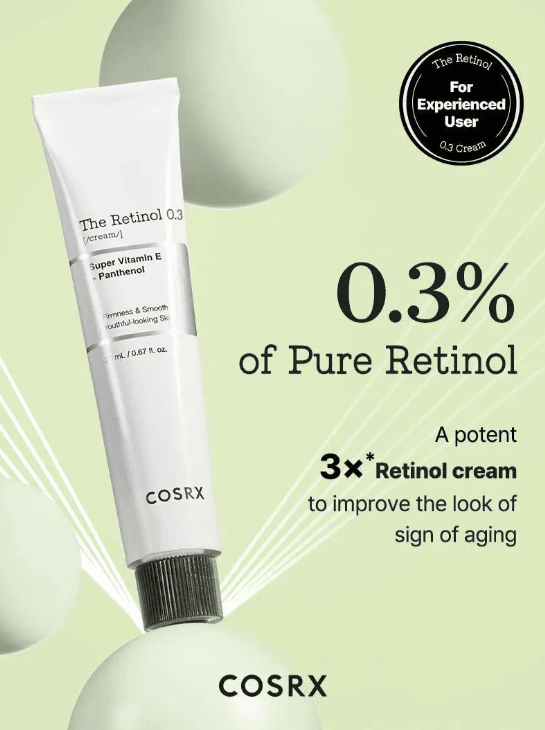 COSRX Retinol 0.3% Crema Facial – 20 ML2