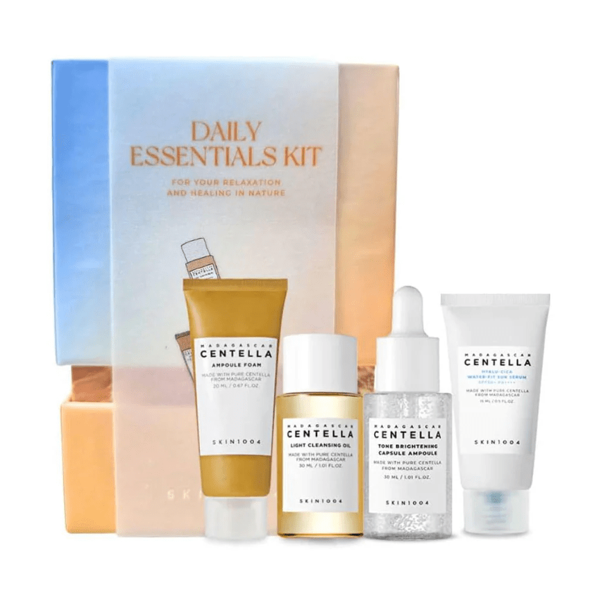SKIN1004 Daily Essential Kit – Rutina Antimanchas – Mini tallas 4pzs 0