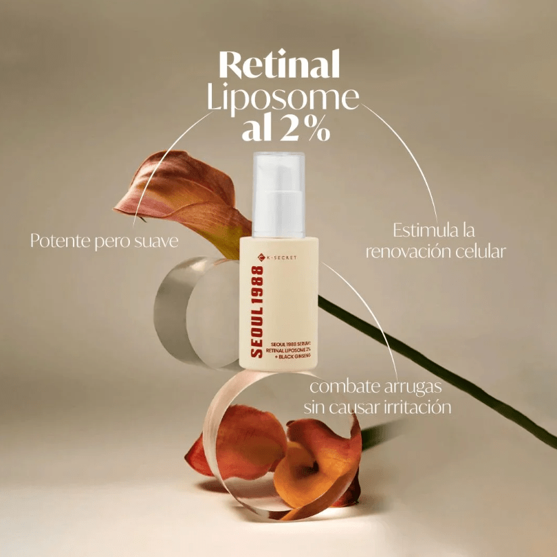 K-SECRET «SEOUL 1988 Serum : Retinal Liposome 2% + Black Ginseng 30ml2