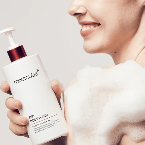 MEDICUBE Red Body Wash – Limpiador Antiacné corporal 400ml3