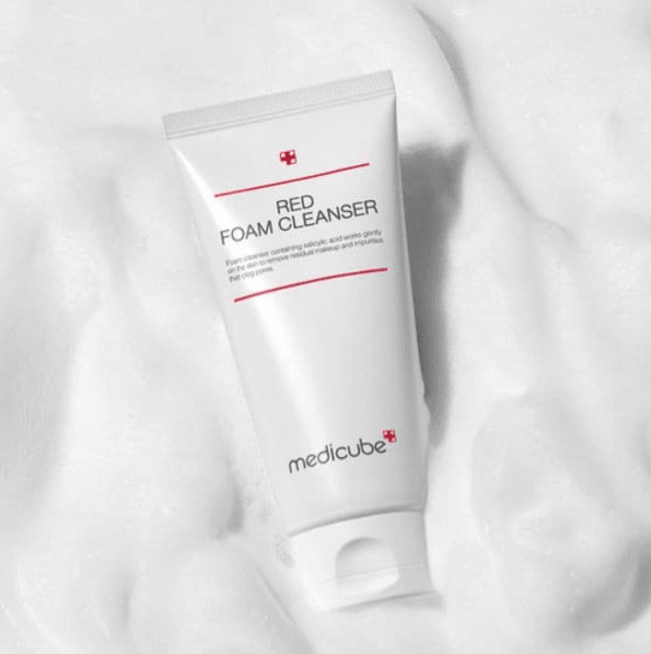 MEDICUBE Red Foam Cleanser – Jabón Facial Antirojeces y Acne 120ml3