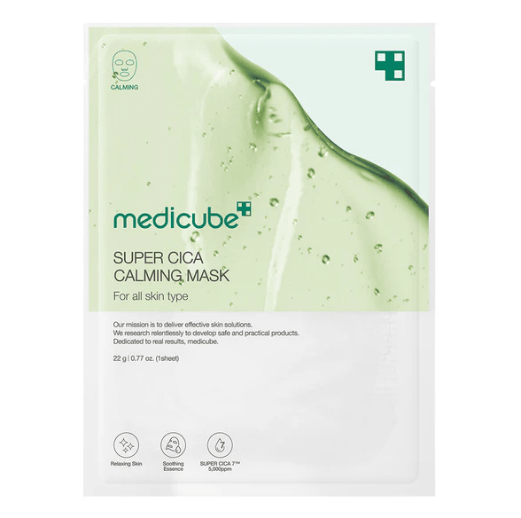 MEDICUBE Super CICA Calming Mask – Mascarilla Calmante 0