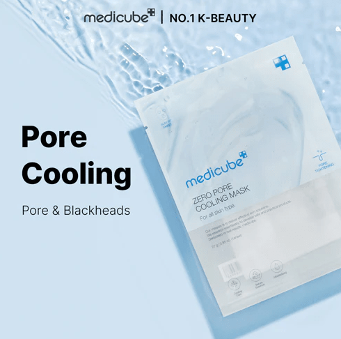 MEDICUBE Zero Pore Cooling Mask – Mascarilla Calmante Piel Grasa2