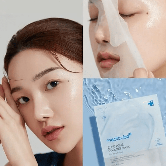 MEDICUBE Zero Pore Cooling Mask – Mascarilla Calmante Piel Grasa3