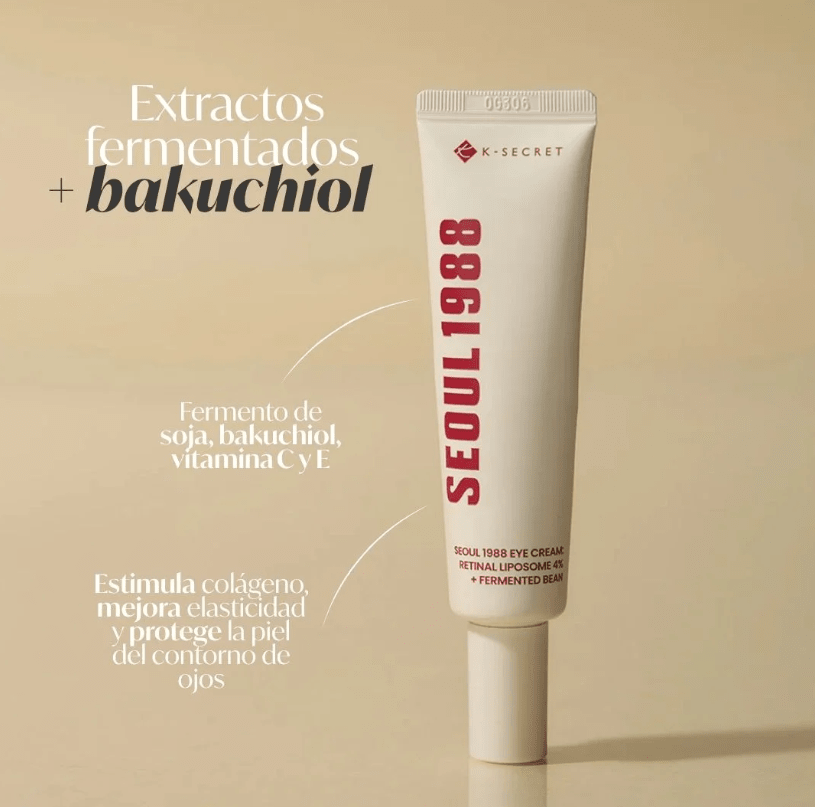 K-SECRET SEOUL 1988 Eye Cream : Retinal Liposome 4% + Fermented Bean2