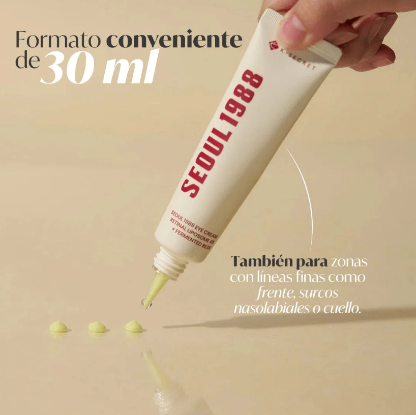 K-SECRET SEOUL 1988 Eye Cream : Retinal Liposome 4% + Fermented Bean5