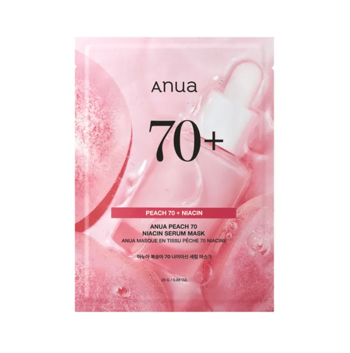 ANUA Peach 70 Niacin Serum Mask – Mascarilla de Tela Hidratante 1Pza 0