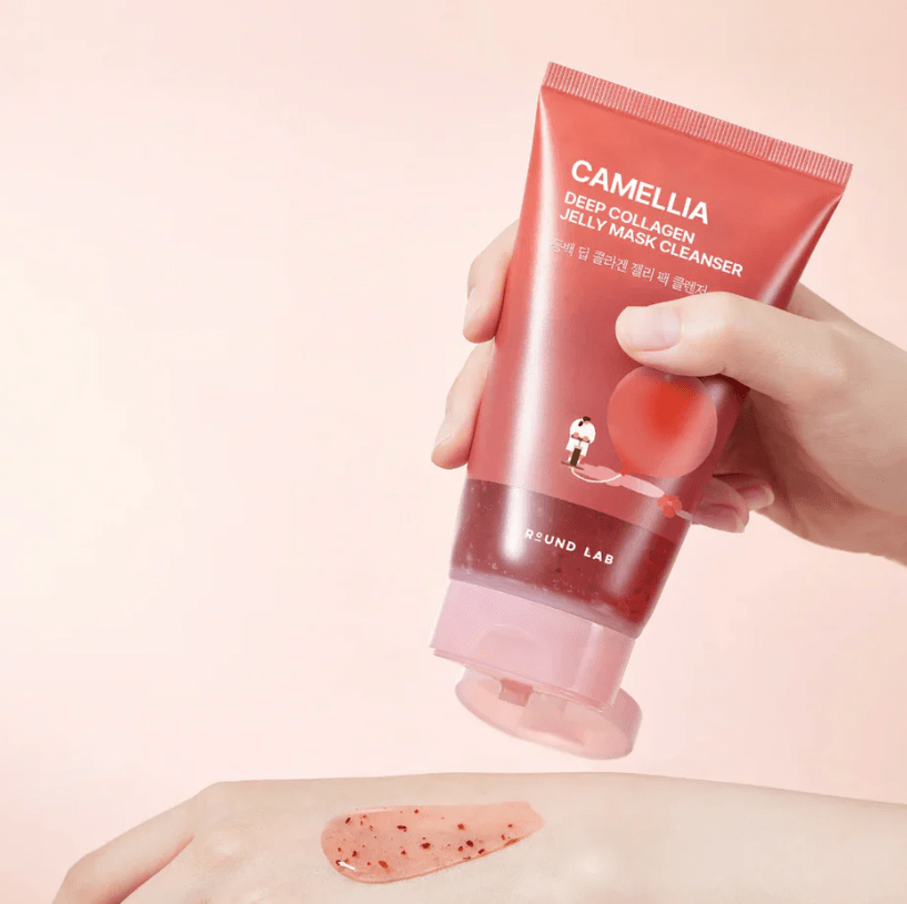 Round Lab Camellia Deep Collagen Jelly Mask Cleanser 150ml2