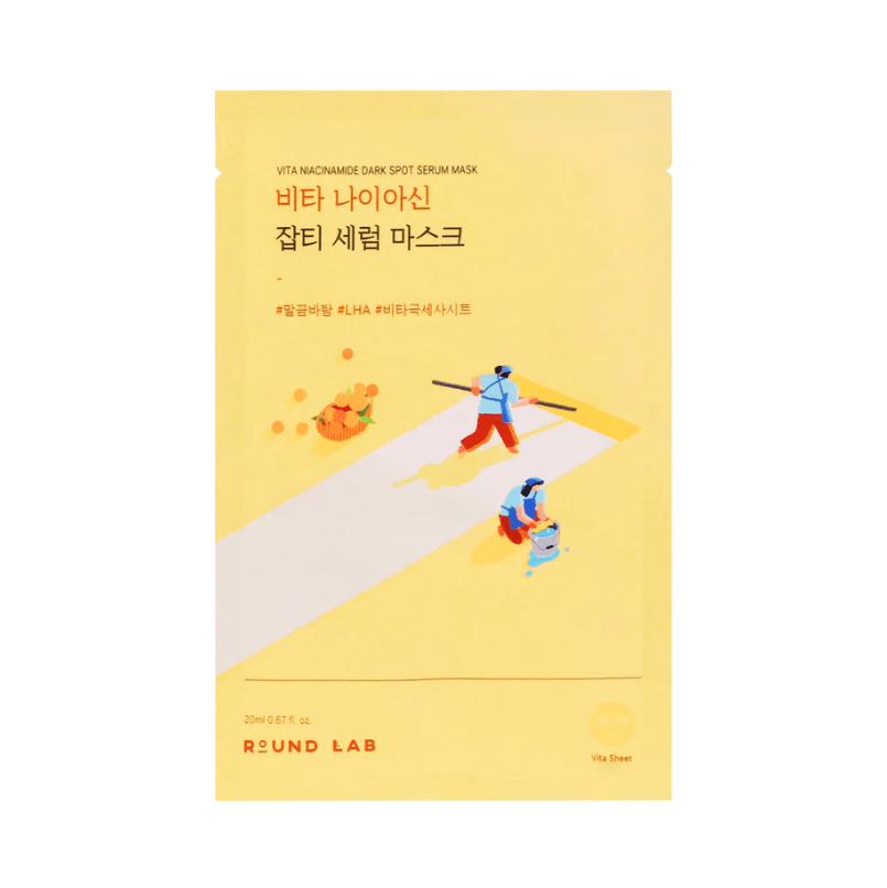Round Lab Vita Niacinamide Dark Spot Serum Mask 20ml 0