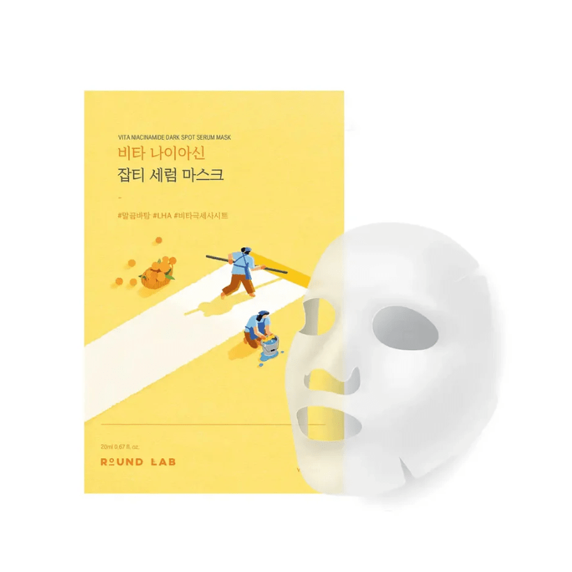 Round Lab Vita Niacinamide Dark Spot Serum Mask 20ml2