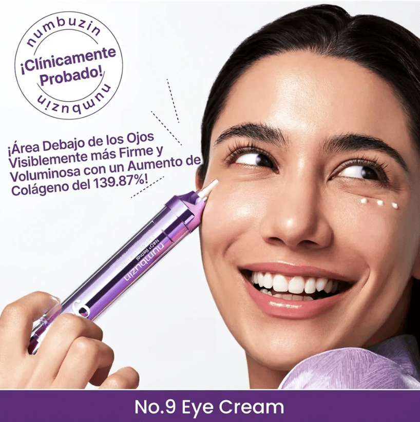 NUMBUZIN No.9 NAD+ Retinol Volumetox Eye Cream 10ml3