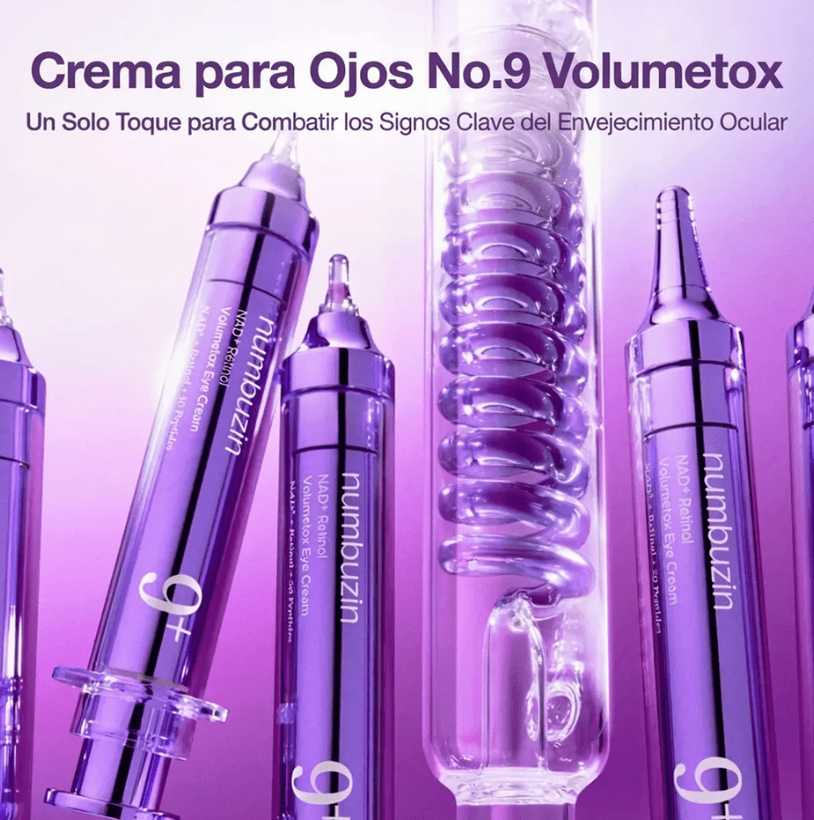NUMBUZIN No.9 NAD+ Retinol Volumetox Eye Cream 10ml4
