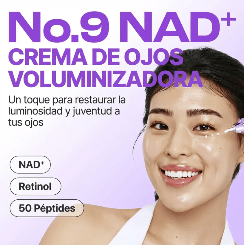 NUMBUZIN No.9 NAD+ Retinol Volumetox Eye Cream 10ml5