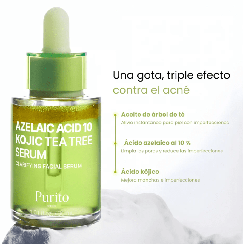 PURITO – Azelaic Acid 10 Kojic Tea Tree Serum – 30ml6