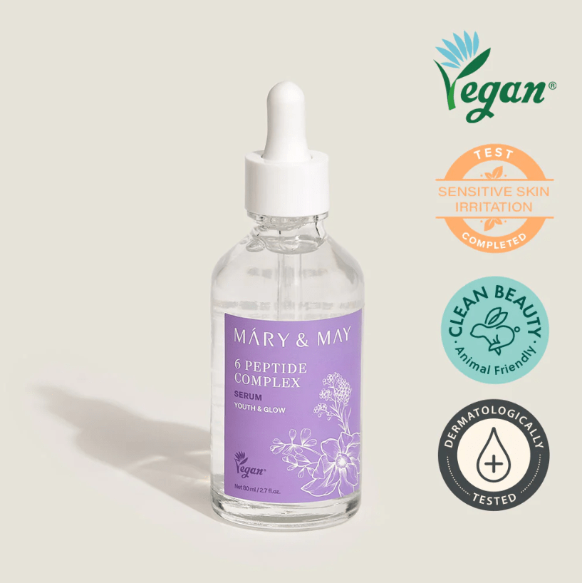 MARY&MAY 6 Peptide Complex – Serum Antiedad 80ml2