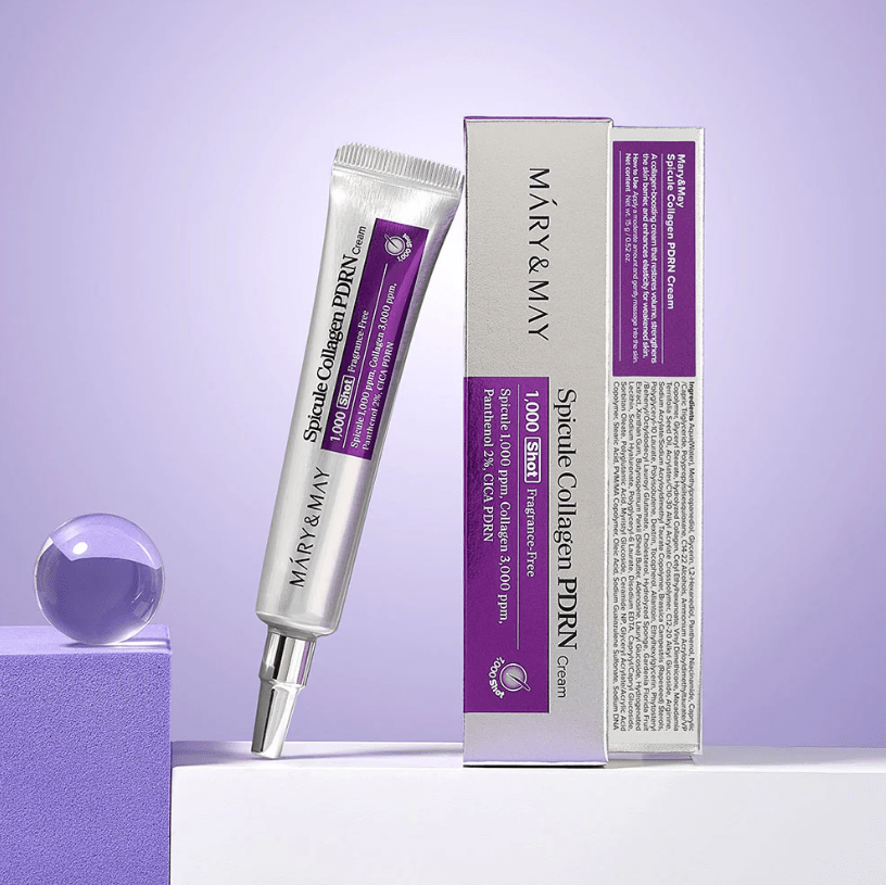 MARY&MAY – Spicule Collagen PDRN – Crema Reafirmante con Espículas 15g2