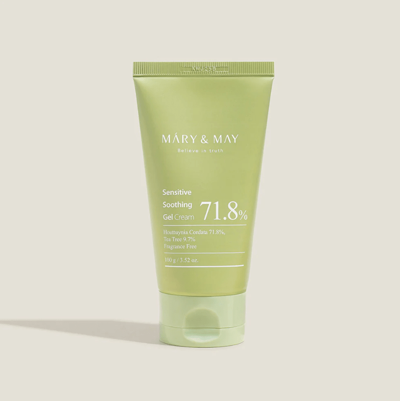 MARY&MAY – Sensitive Soothing Gel – Crema Antirojeces – Tubo 100g 0