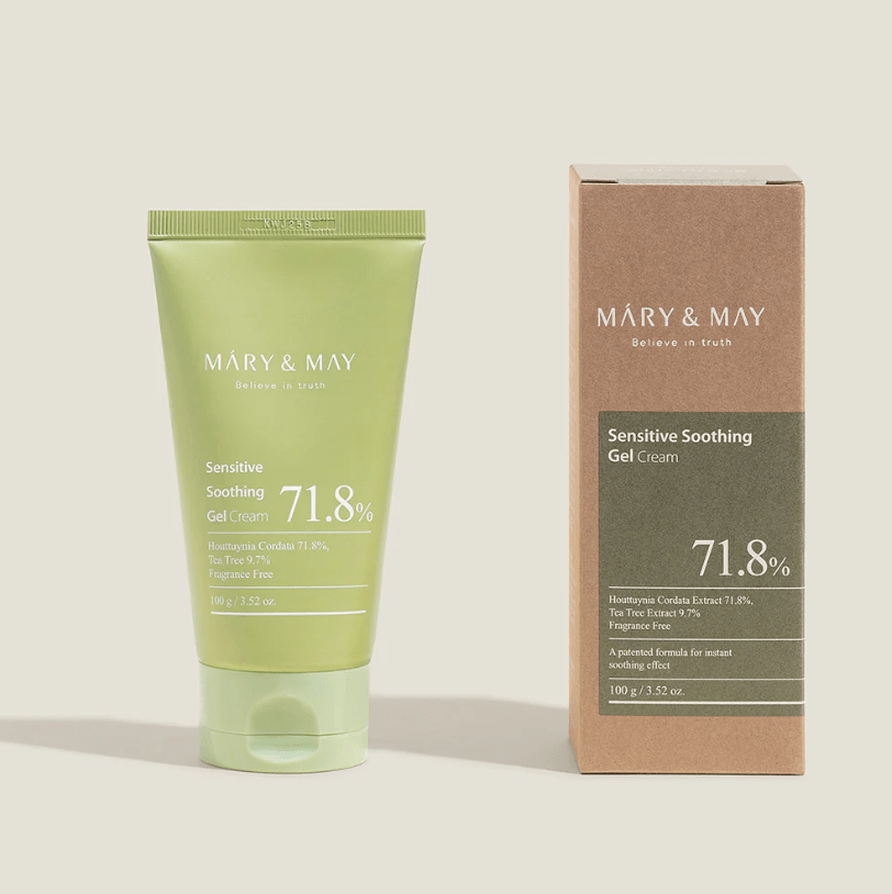MARY&MAY – Sensitive Soothing Gel – Crema Antirojeces – Tubo 100g3
