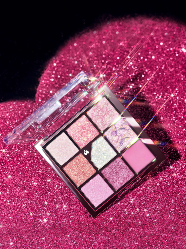 Unleashia Glitterpedia Eye Palette No.9 All of Pink Glitter2