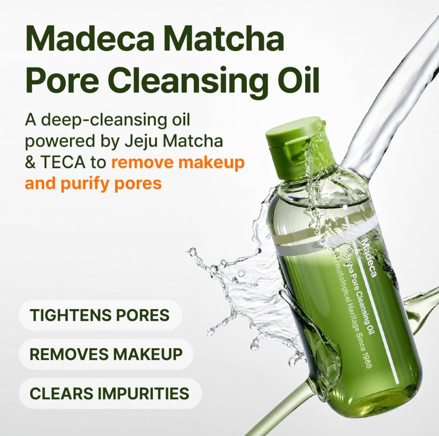 CENTELLIAN24 Matcha Pore Cleansing Oil – Aceite Desmaquillante 200ml3