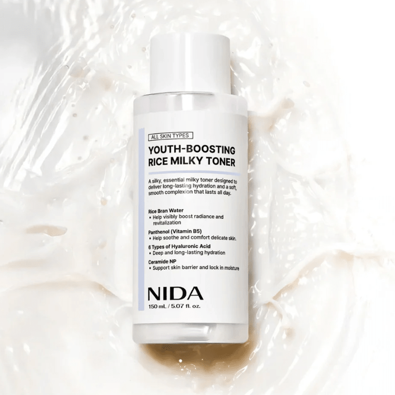 NIDA Youth-Boosting Rice Milky Toner 150 ml7