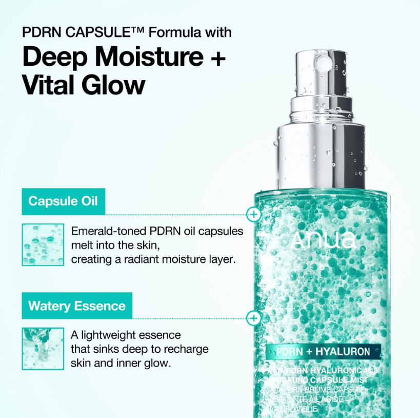 ANUA PDRN Hyaluronic Acid Capsule Mist – 100 ml4