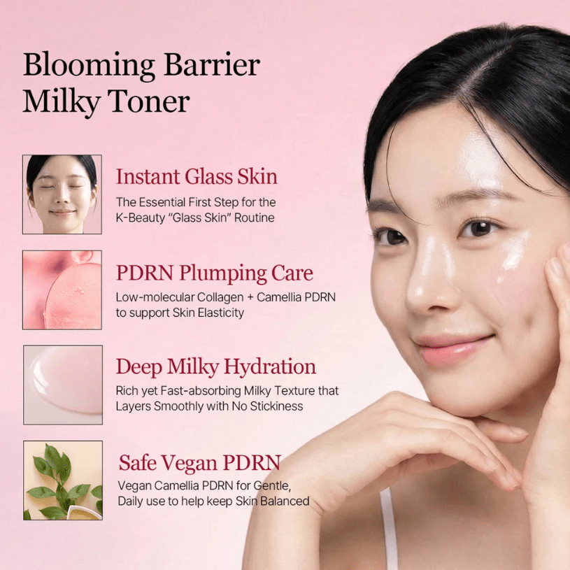 Round Lab Camellia Deep Collagen PDRN Milky Toner4