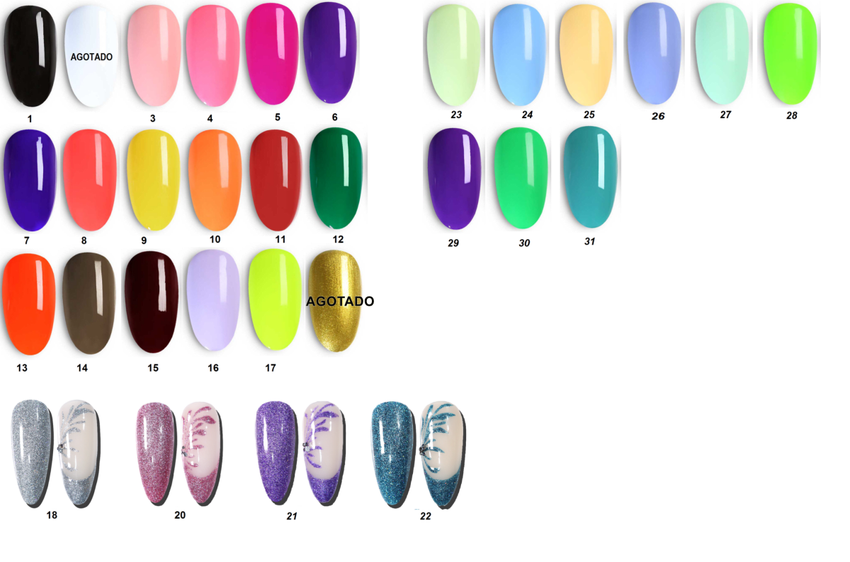 BSNAILS Gel Paint Liner en botella 20 10gr4