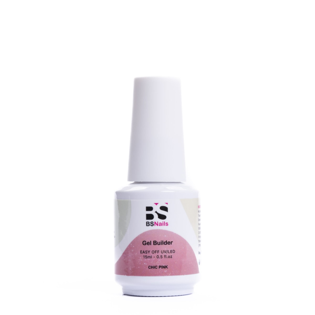 GEL BUILDER EN BOTELLA CHIC PINK BSNAILS 15ml 0