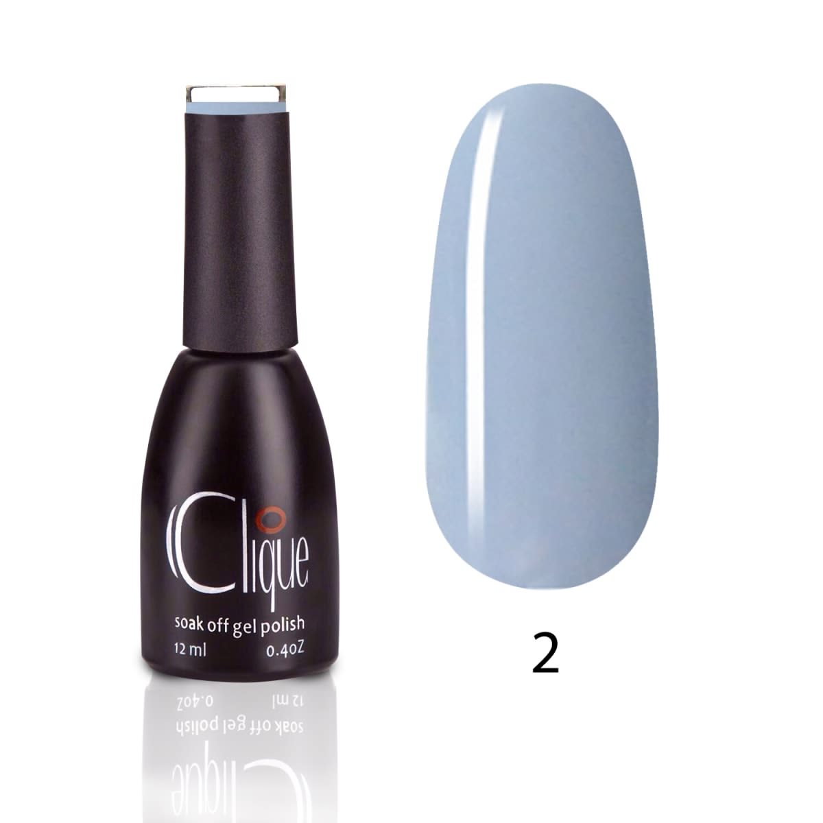 Gel esmalte 002 12 ml CLIQUE 0