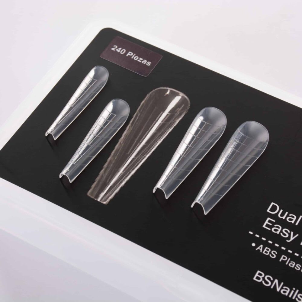 Dual System Nail Tips BSNAILS Coffin XL 240pcs2