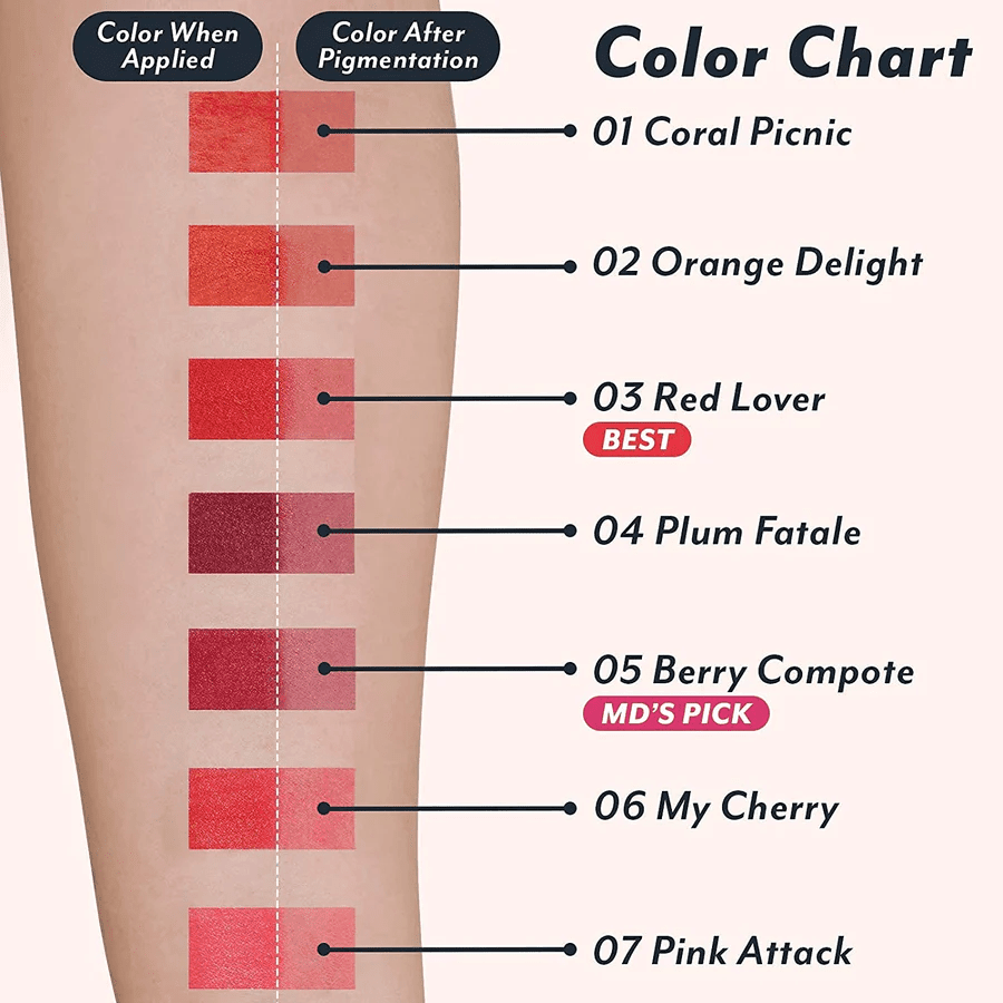 I'M MEME COLOR KEY RING WATER GEL TINT 06 My Cherry3