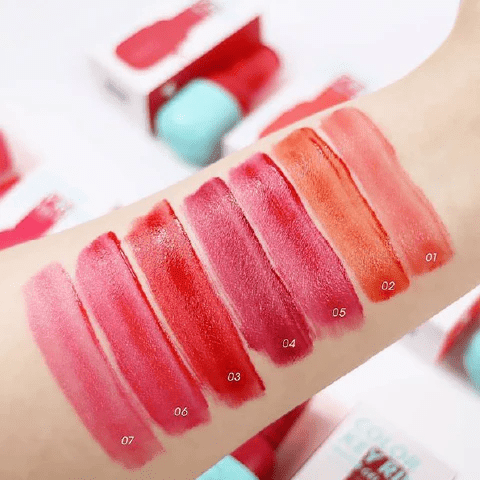 I'M MEME COLOR KEY RING WATER GEL TINT 01 Coral Picnic4