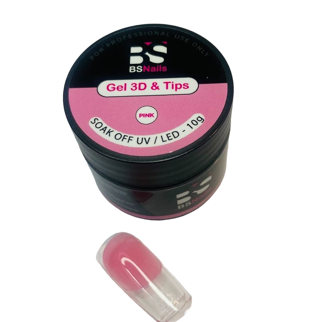 Gel 3D y Tips BSNAILS 10gr2