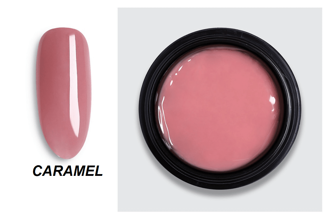BSNAILS Gel Builder Soft Cover Autonivelante – CARAMEL – Pote de 30 ML2