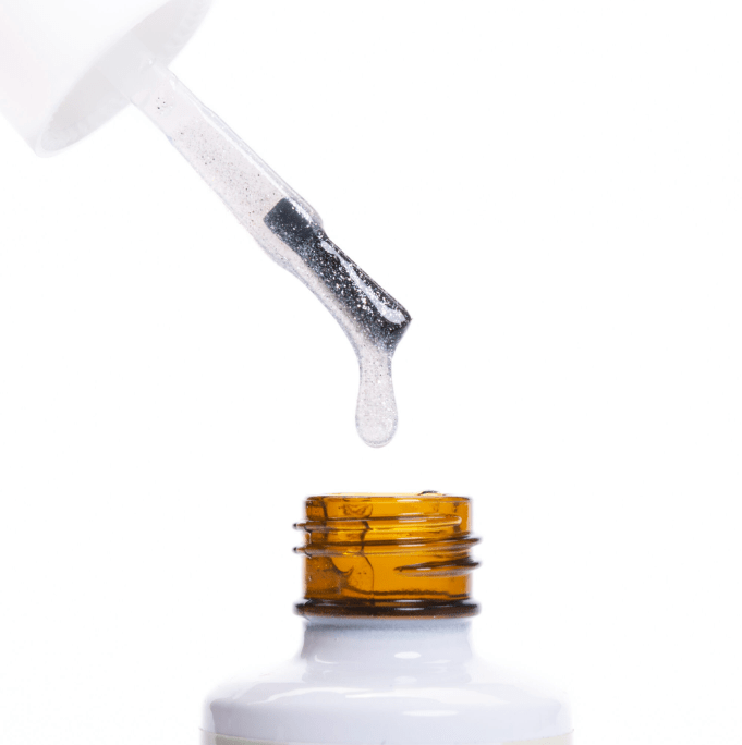 GEL BUILDER EN BOTELLA GLITTER SNOW BSNAILS 15ml2